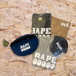 🖤 NWT🖤 BATHING APE Summer Bag Go Skate Pack